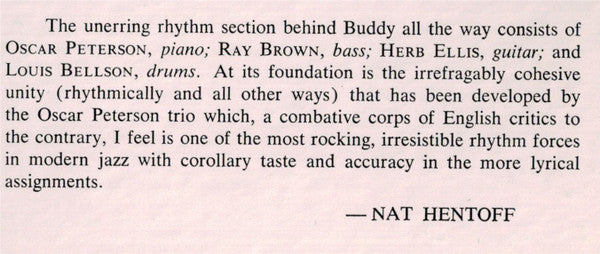 Buddy De Franco And The Oscar Peterson Quartet