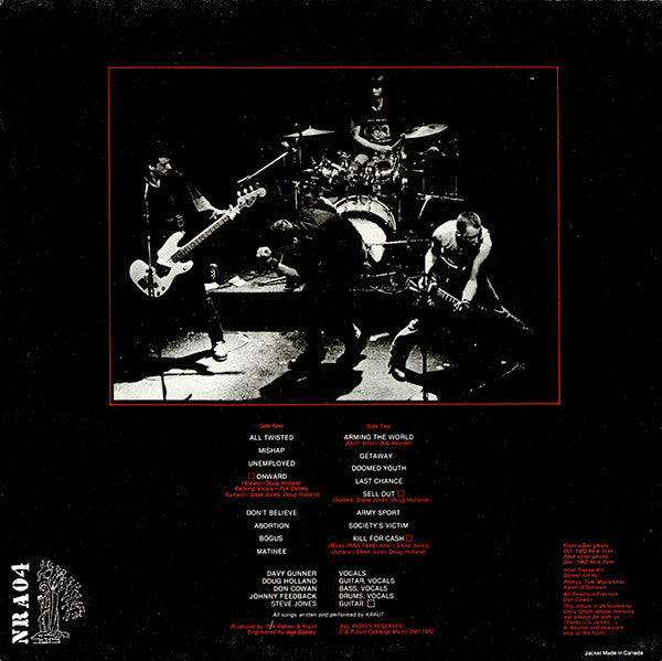 Release: An Adjustment To Society-Vinyl-US-None-NRA04-1165919