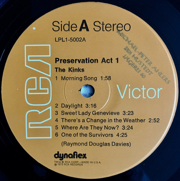 Preservation Act 1