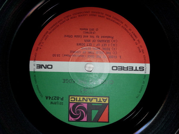 Close To The Edge = 危機