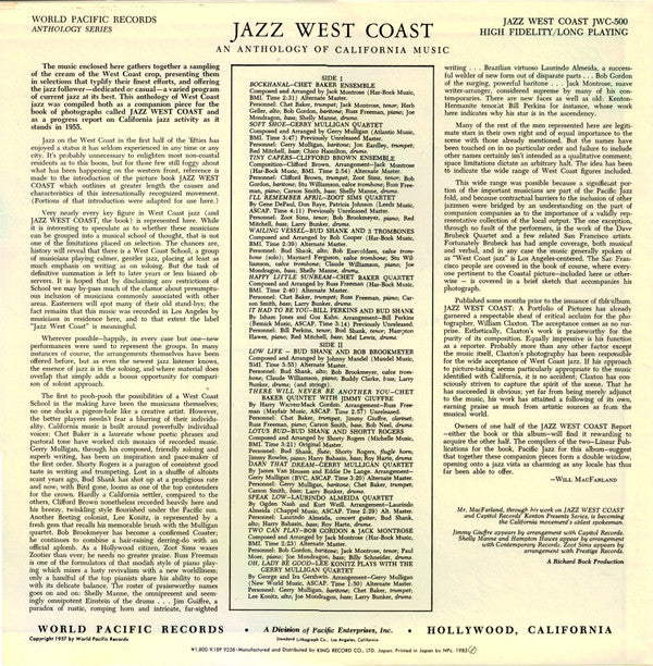 Jazz West Coast Vol.1