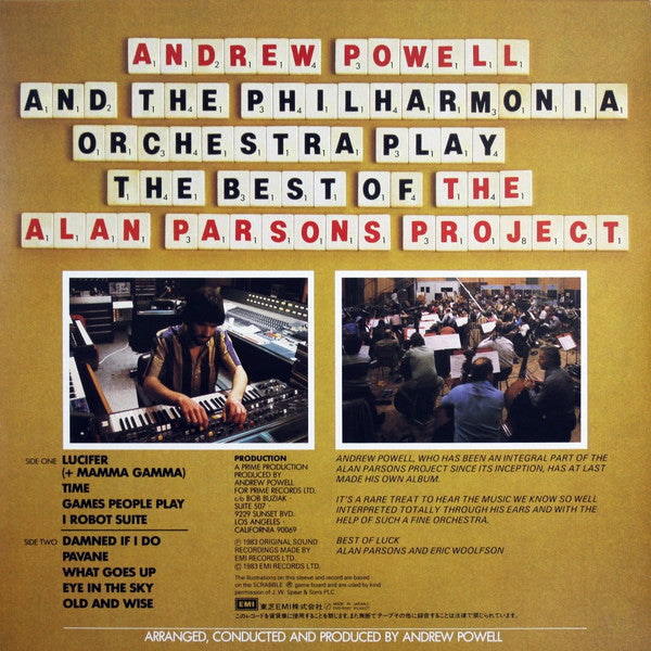 Play The Best Of The Alan Parsons Project