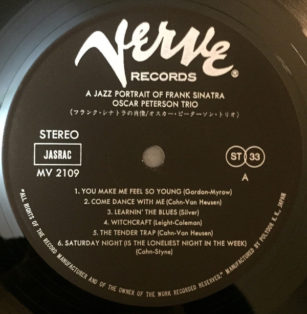 A Jazz Portrait Of Frank Sinatra