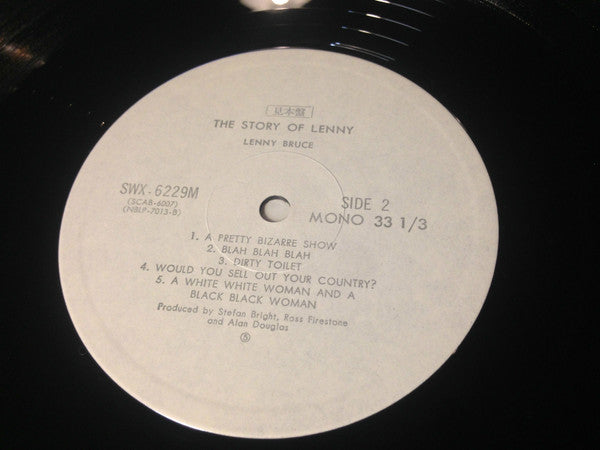 The Story Of Lenny Bruce (What I Was Arrested For)