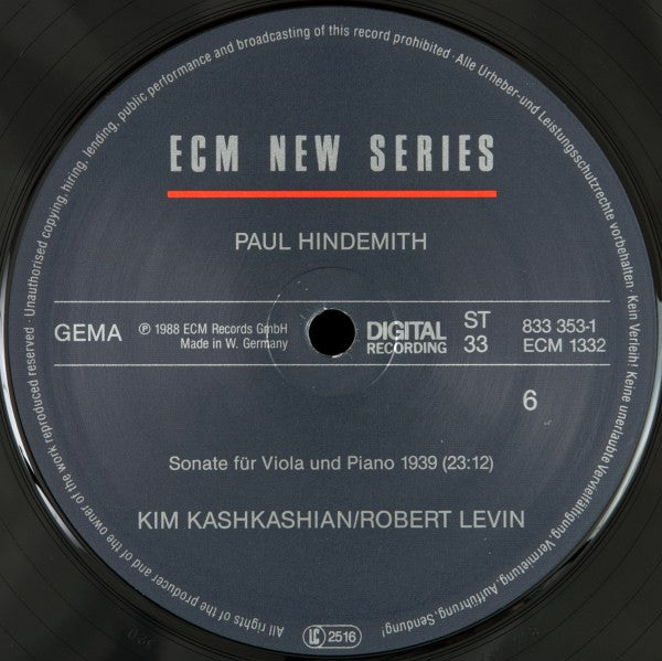 Sonatas For Viola / Piano And Viola Alone