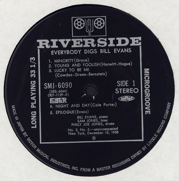 Everybody Digs Bill Evans