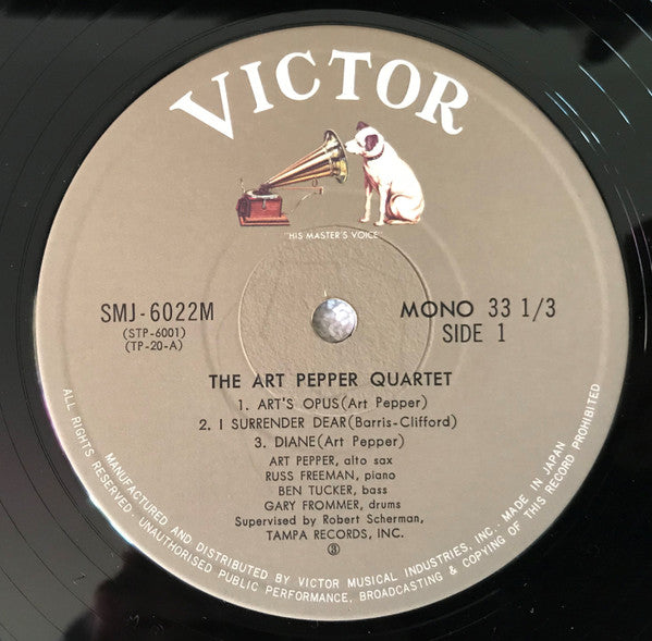The Art Pepper Quartet