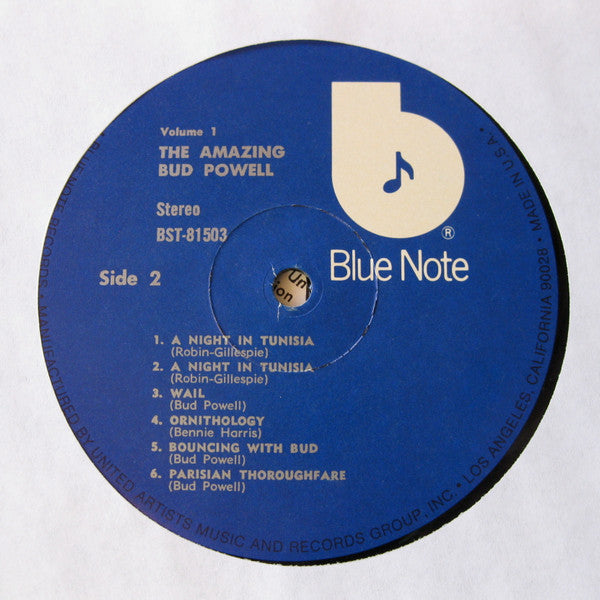 The Amazing Bud Powell, Volume 1