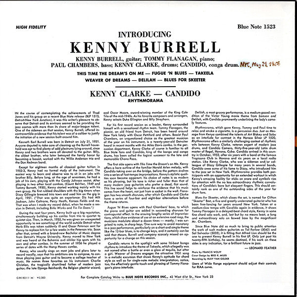 Introducing Kenny Burrell