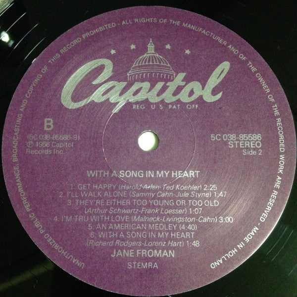 With A Song In My Heart...