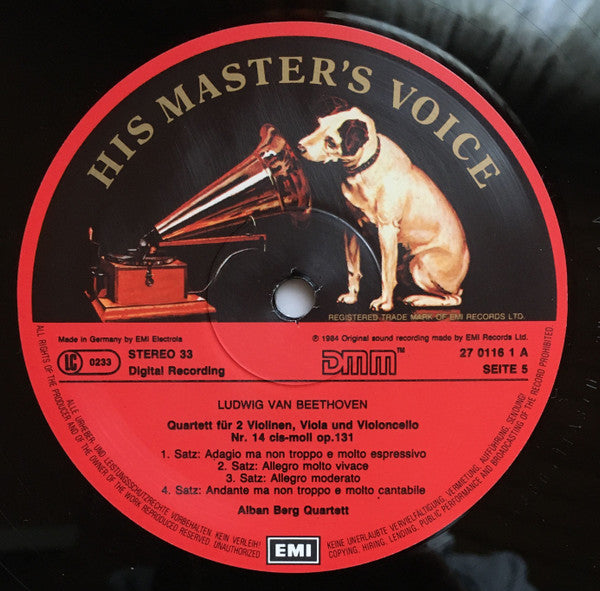 Die Späten Streichquartette = The Late String Quartets