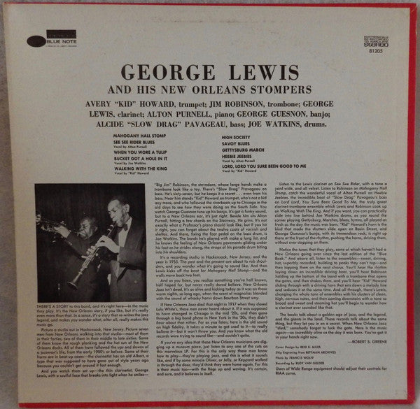 George Lewis And His New Orleans Stompers (Volume 1)