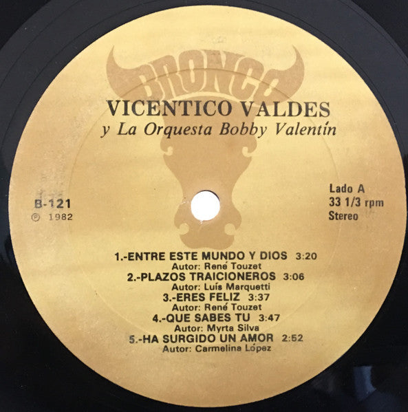 Vicentico Valdés y la Orquesta Bobby Valentin
