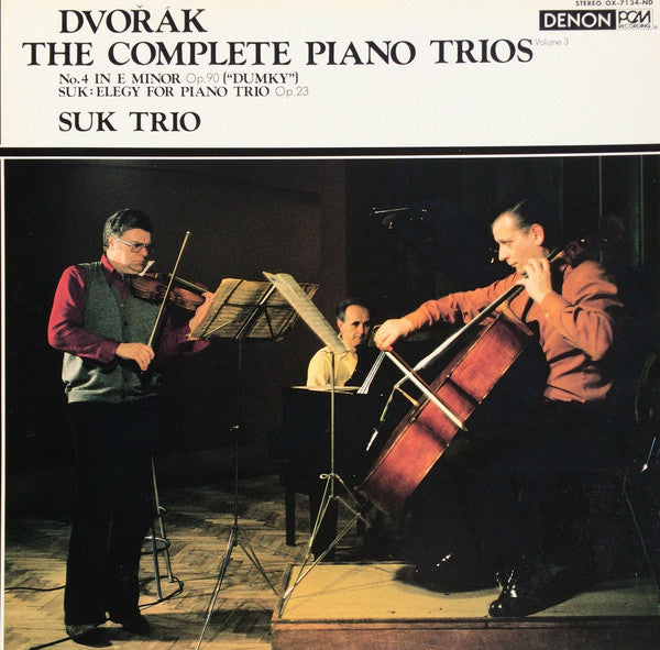 The Complete Piano Trios, Volume 3 (Trio No. 4 In E Minor, Op. 90 ("Dumky") / Elegy For Piano Trio, Op. 33)