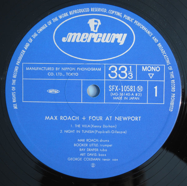 Max Roach + 4 At Newport