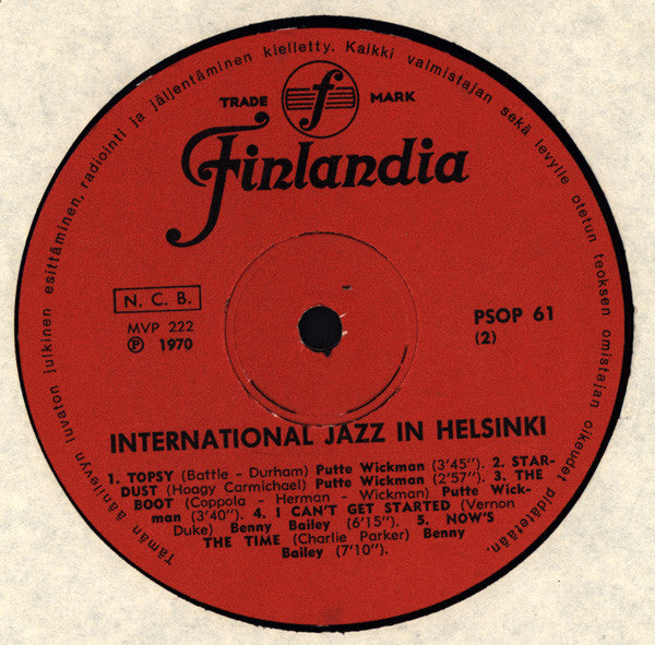 International Jazz In Helsinki
