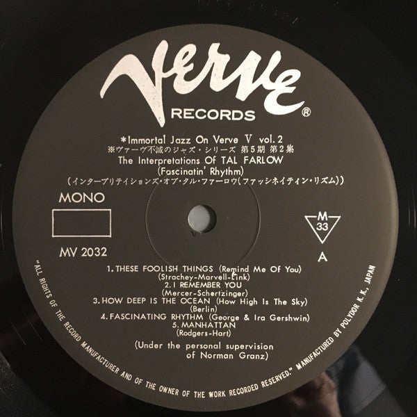 The Interpretations Of Tal Farlow