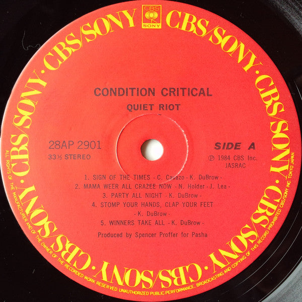 Condition Critical