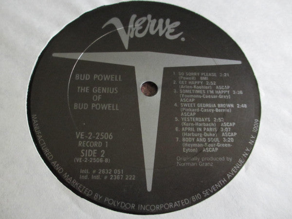 The Genius Of Bud Powell