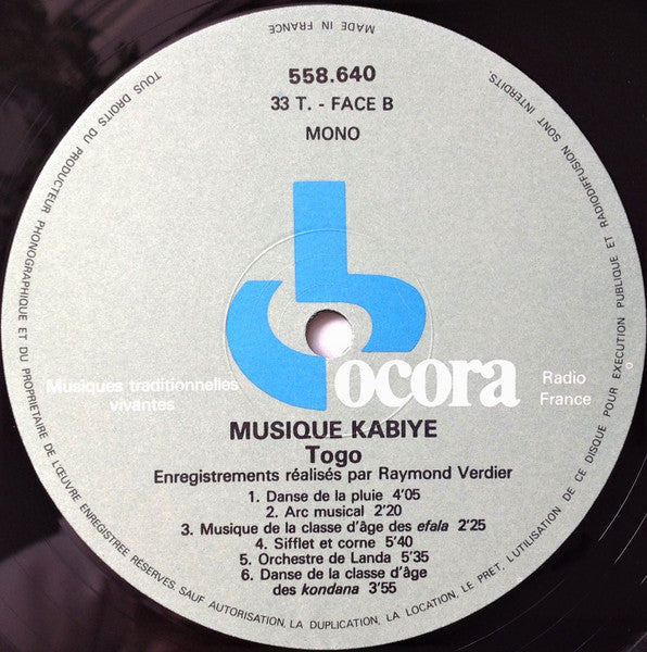 Togo / Musique Kabiye