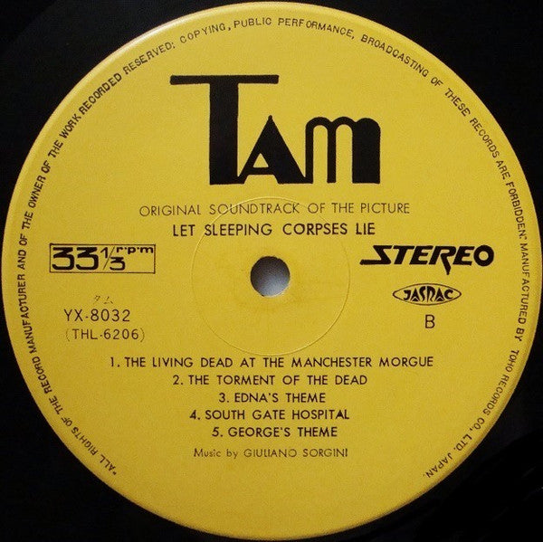 Let Sleeping Corpses Lie - Original Soundtrack Recording