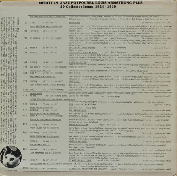 Jazz Potpourri: 20 Collector Items 1924-40