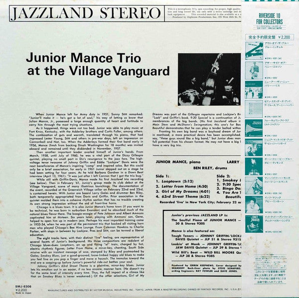 At The Village Vanguard