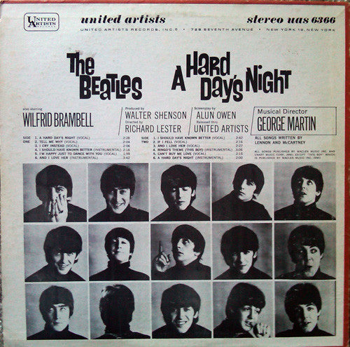 A Hard Day's Night (Original Motion Picture Sound Track)