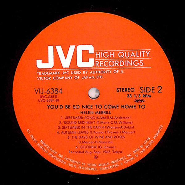 You'd Be So Nice To Come Home To