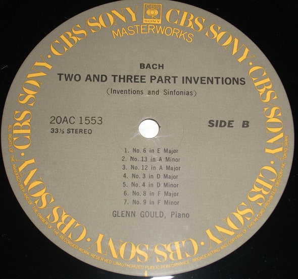 The Two And Three Part Inventions (Inventions & Sinfonias)