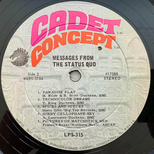 Messages From The Status Quo