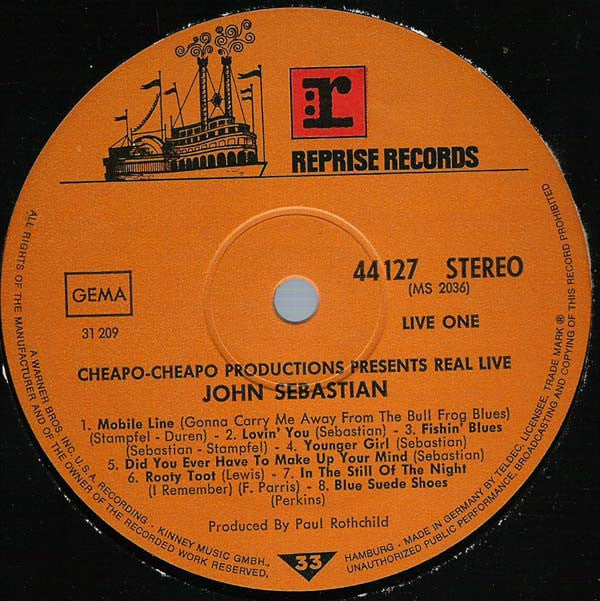 Cheapo-Cheapo Productions Presents Real Live