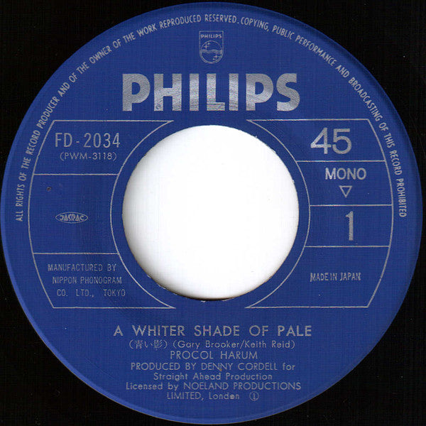 A Whiter Shade Of Pale