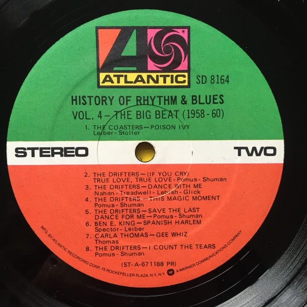 History Of Rhythm & Blues Volume 4: The Big Beat 1958-60