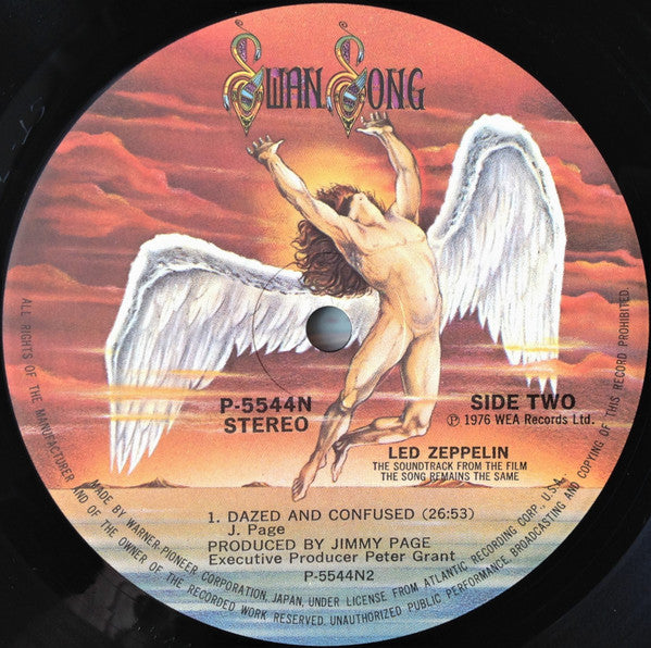 The Soundtrack From The Film The Song Remains The Same