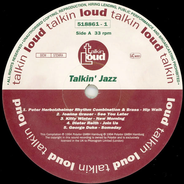 Talkin' Jazz (Themes From The Black Forest)