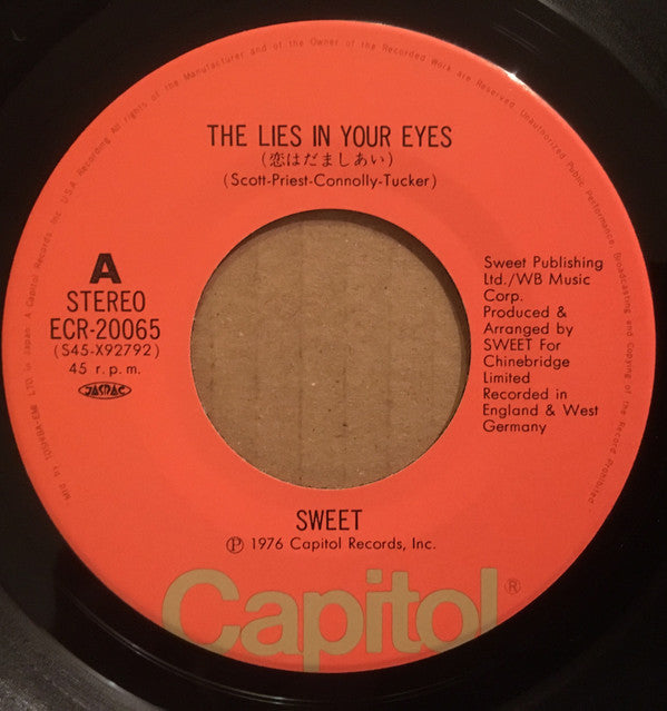 The Lies In Your Eyes / White Mice