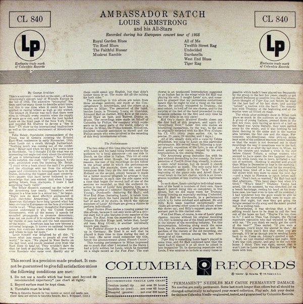 Ambassador Satch