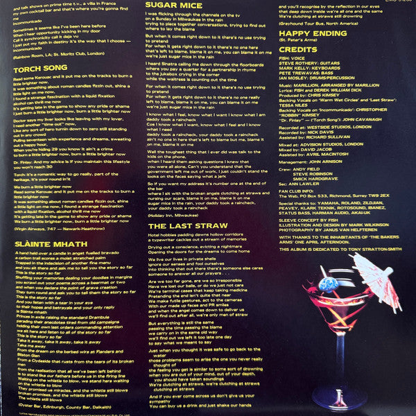 Clutching At Straws = 旅路の果て