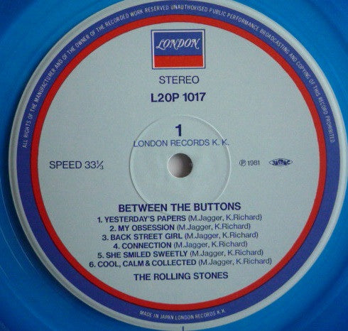 Between The Buttons