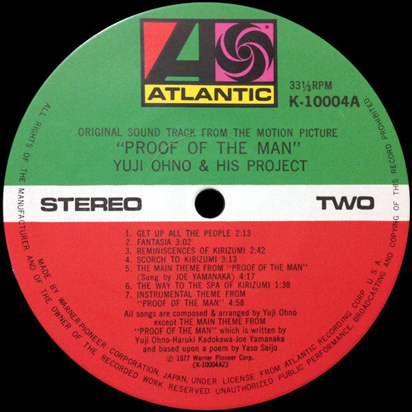 Proof Of The Man = 人間の証明