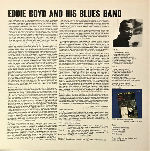 Eddie Boyd And His Blues Band