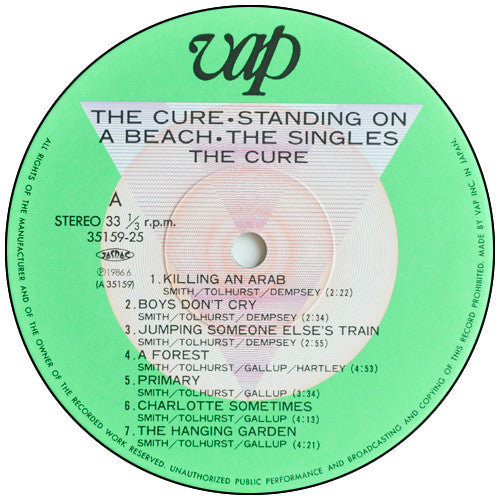 Standing On A Beach - The Singles