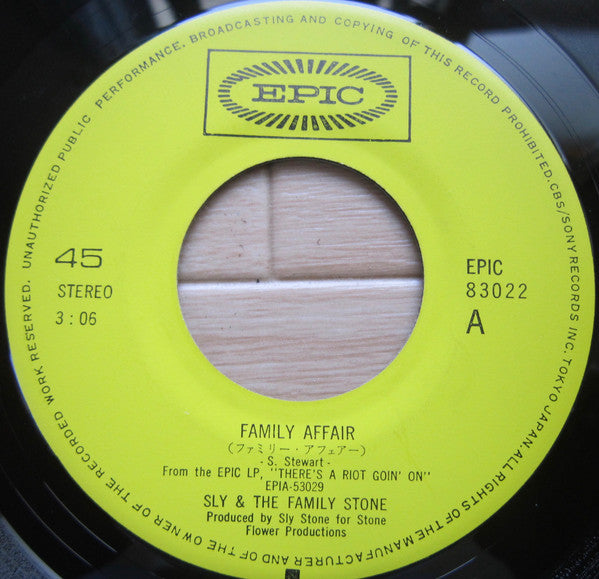 Family Affair / Luv N' Haight