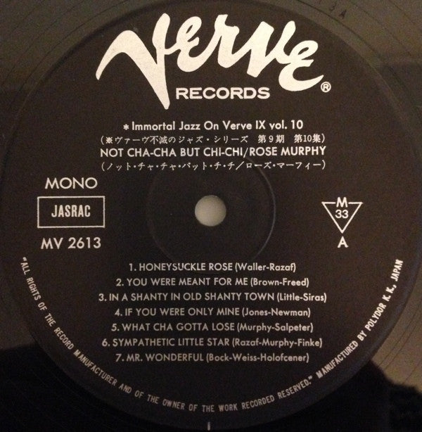 Not Cha-Cha, But Chi-Chi