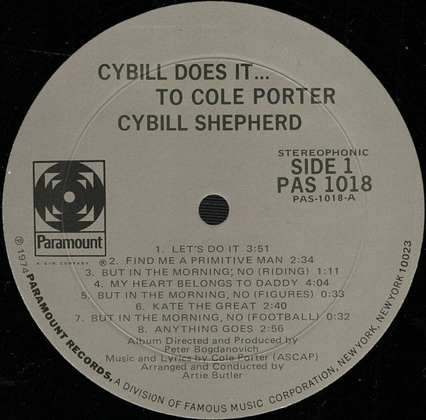 Cybill Does It... ...To Cole Porter