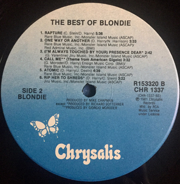 The Best Of Blondie