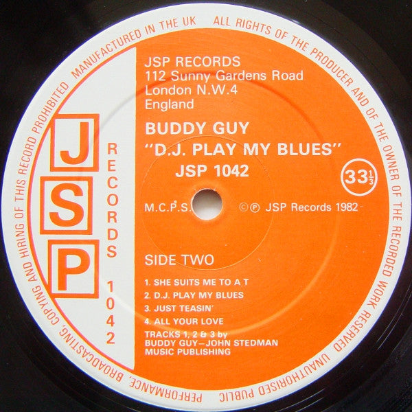 D. J. Play My Blues