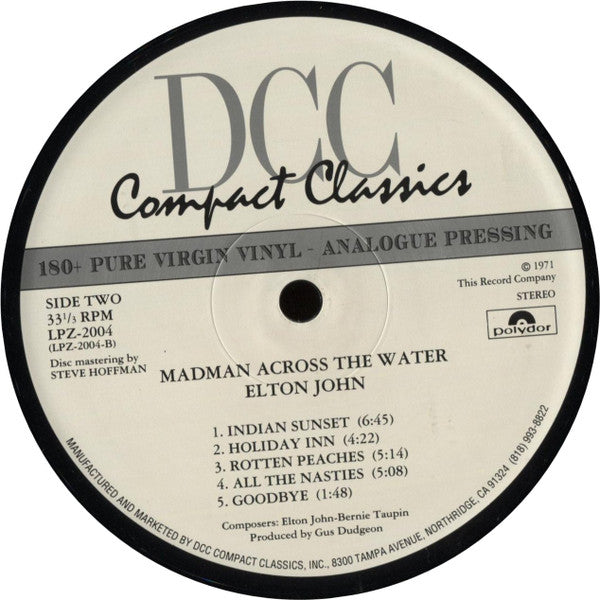 Madman Across The Water