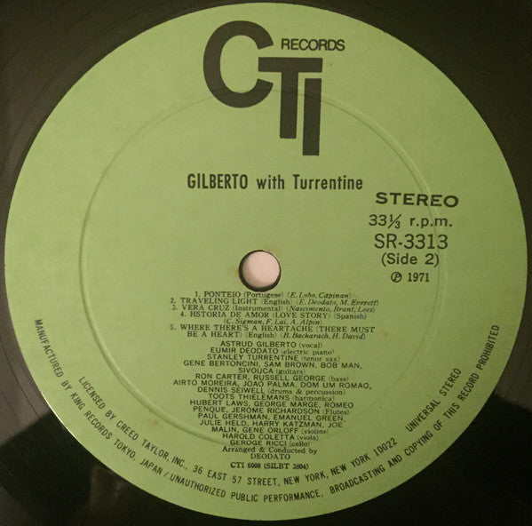 Gilberto With Turrentine